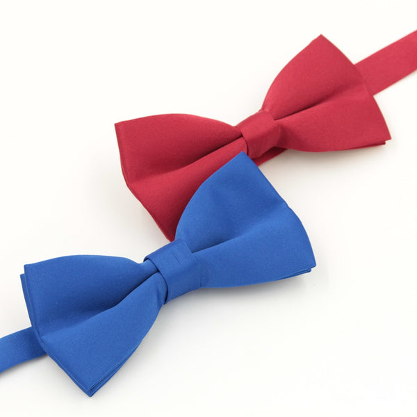 Classic Solid Color Bow Tie