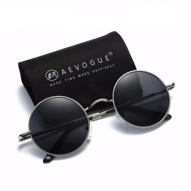 Round Polarized Sunglasses for Men