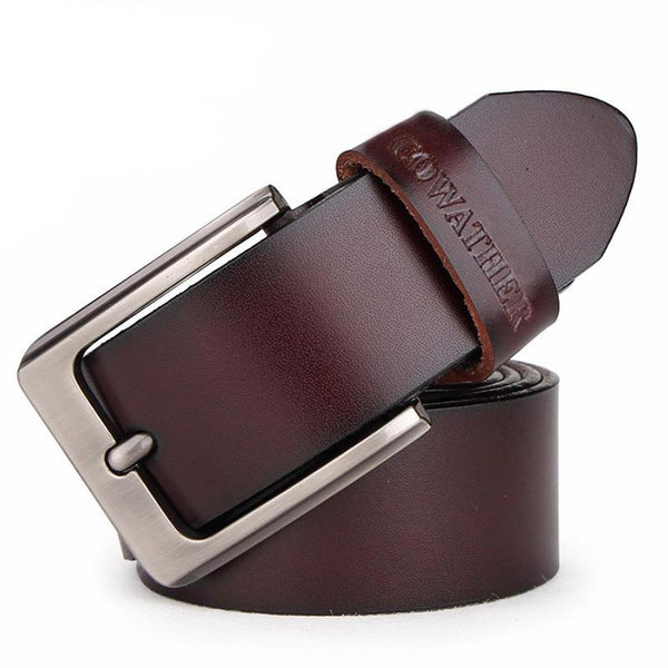 Cowhide Buckle Vintage Men's Belt