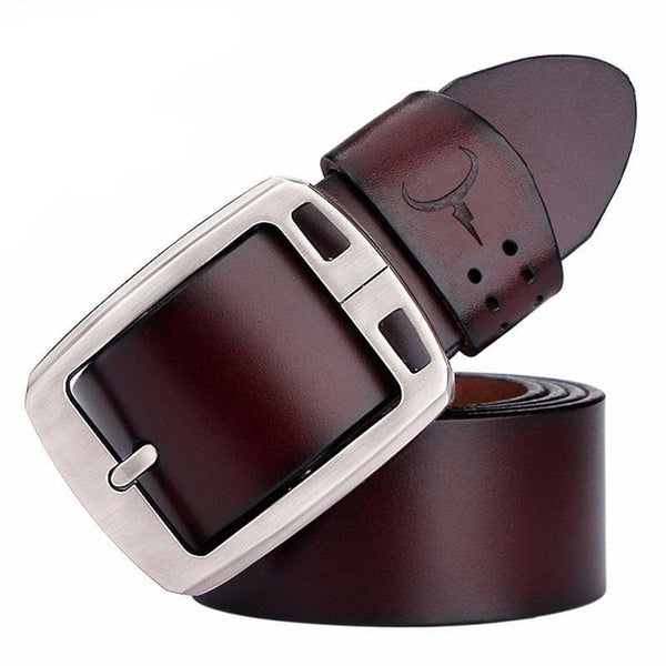 Cowhide Buckle Vintage Men's Belt