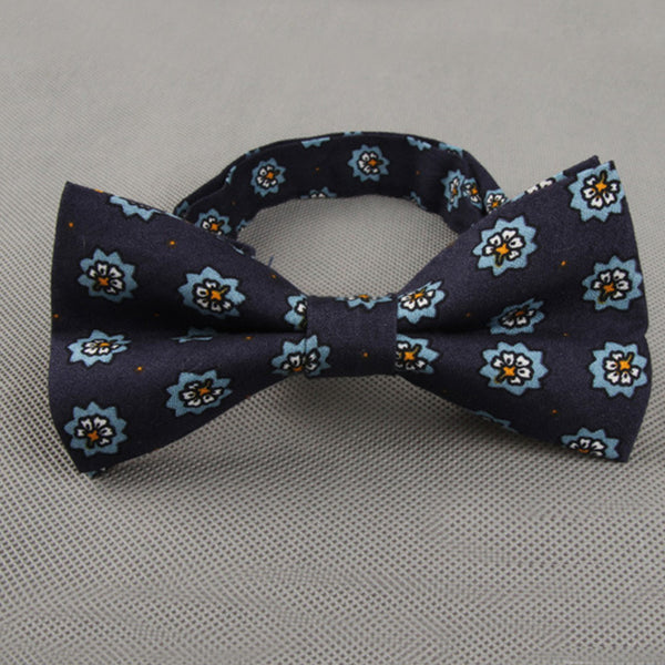 Floral Skinny Bow Tie For Men