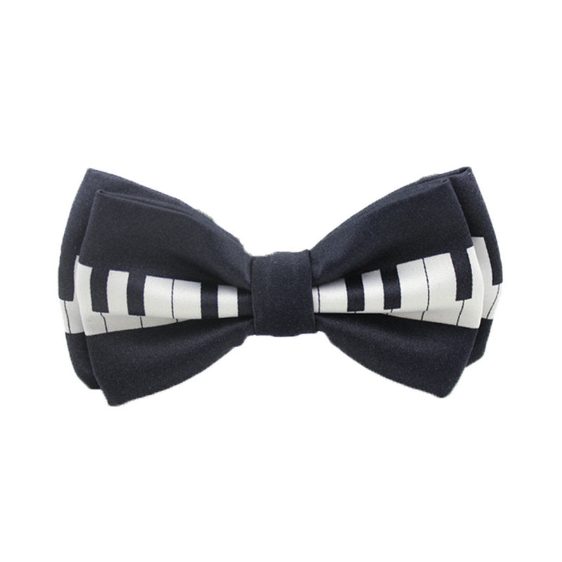 Music Patterned Bow tie for Men