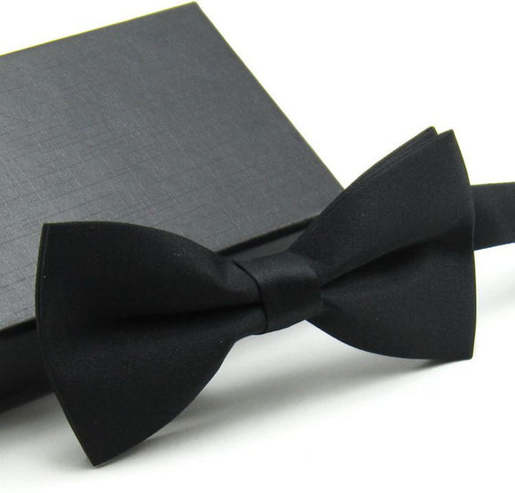 Classic Solid Color Bow Tie