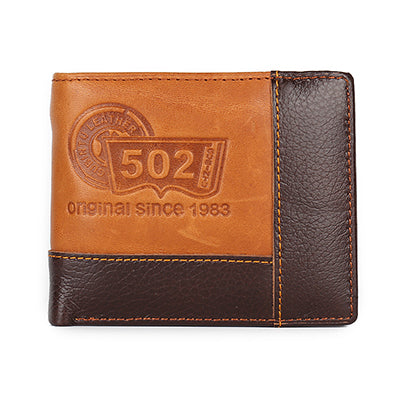 Shop METROCITY Unisex Leather Chain Wallet Logo Long Wallets by K-ARCHE