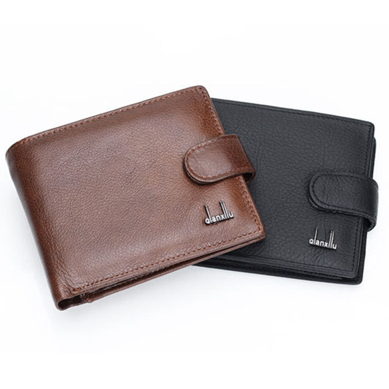 Leather Purse Men's Wallet